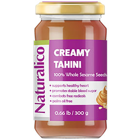Creamy Tahini 100% Whole Sesame Seeds - 300 grams - Nutra Best Europe