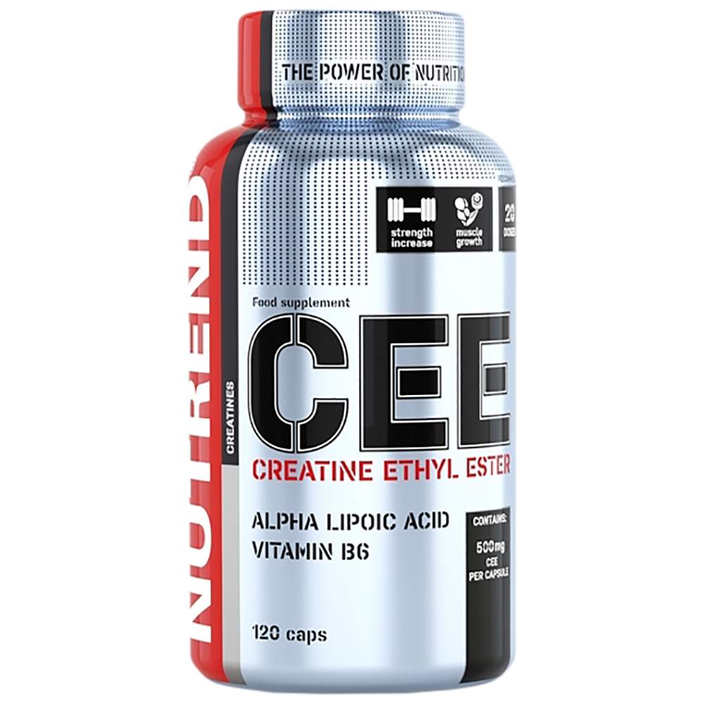 Creatine Ethyl Ester 1500 mg 120 capsules - Nutra Best Europe