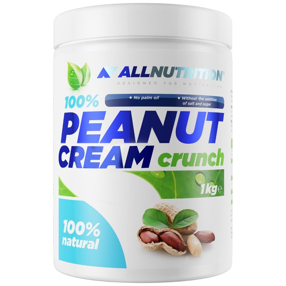 100% Peanut Butter Crunch - 1000 grams - Nutra Best Europe