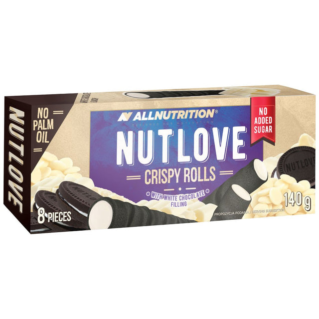NutLove Crispy Rolls - Cigarettes - 140 grams - Nutra Best Europe