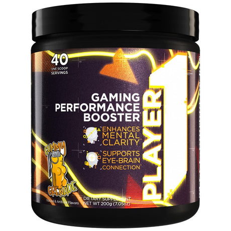 Player1 | Gaming Performance Booster - 220 grams - Nutra Best Europe