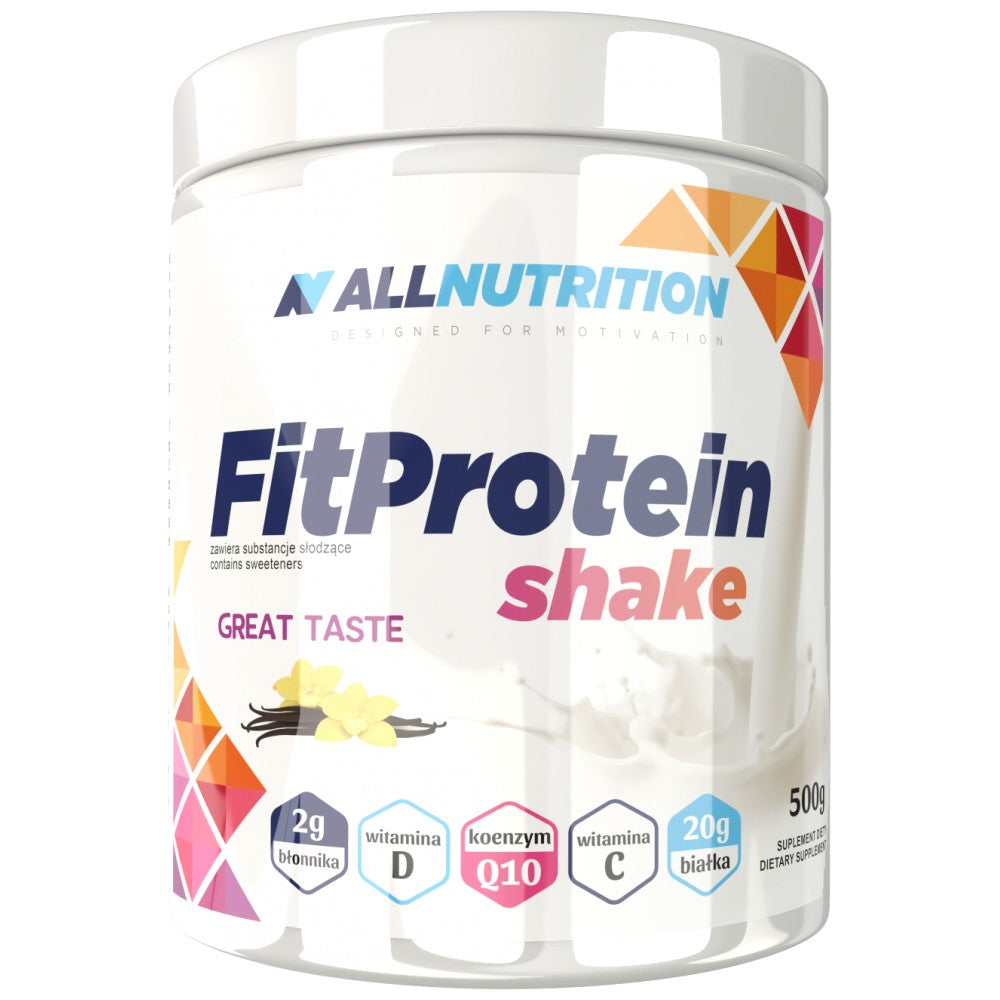 FitProtein Shake | Whey Protein with Collagen - 500 grams - Nutra Best Europe