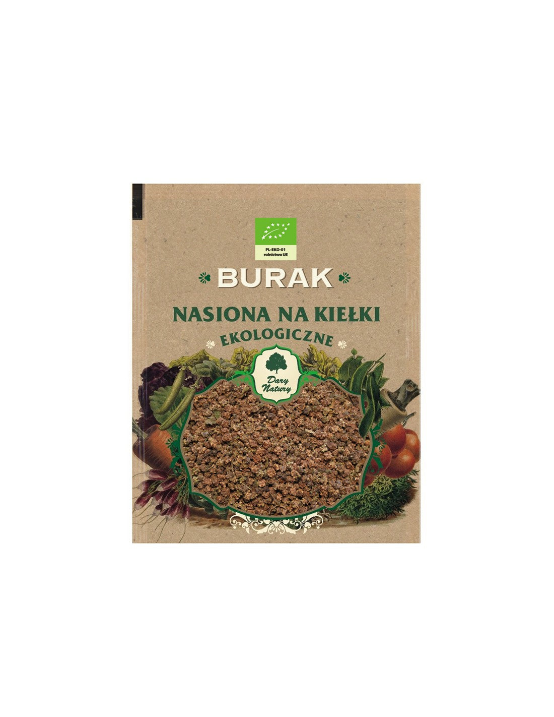 Beetroot (Seeds for sprouts) Organic, 30 g Dary Natury - Nutra Best Europe