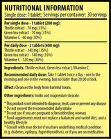 DetoX 30 Chewable tablets - Nutra Best Europe