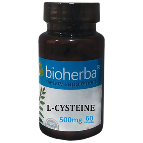 L-Cysteine 500 mg 60 capsules - Nutra Best Europe