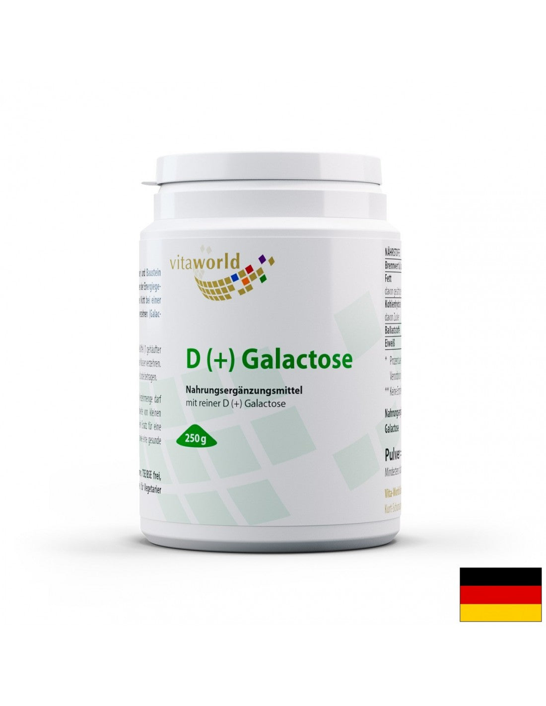 D(+) Galactose - D(+) Galactose, 250 g powder - Nutra Best Europe