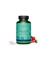 D-Mannose Complex mit Cranberry + Acerola/ D-mannose complex with cranberry and acerola, 120 capsules, 100% Vegan Vegavero - Nutra Best Europe
