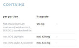 Milk Thistle | Silymarin 100 mg - 120 capsules - Nutra Best Europe