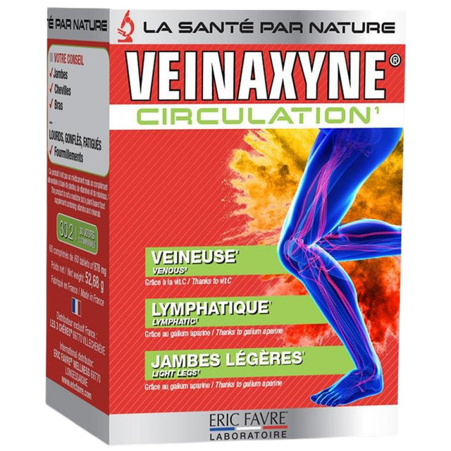 Veinaxyne® | Leg Veins Formula - 60 Tablets - Nutra Best Europe