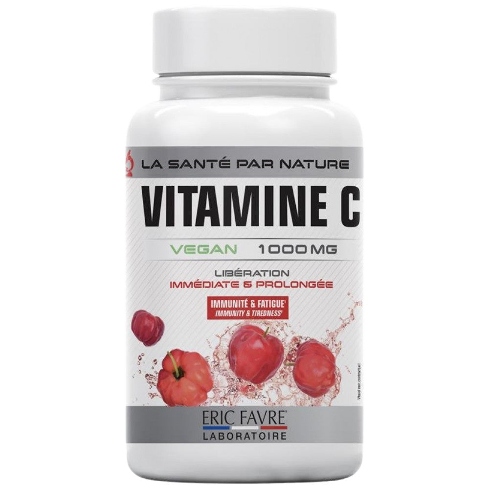 Vitamin C 1000 mg | Vegan Friendly - 100 Tablets - Nutra Best Europe