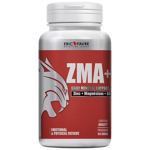 ZMA + | Zinc + Magnesium + B6 - 120 capsules - Nutra Best Europe
