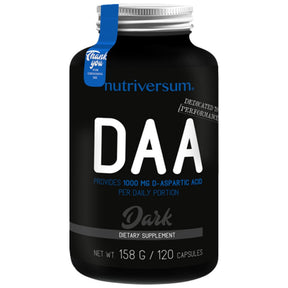 DAA Dark | D-Aspartic Acid 1000 mg 120 capsules - Nutra Best Europe