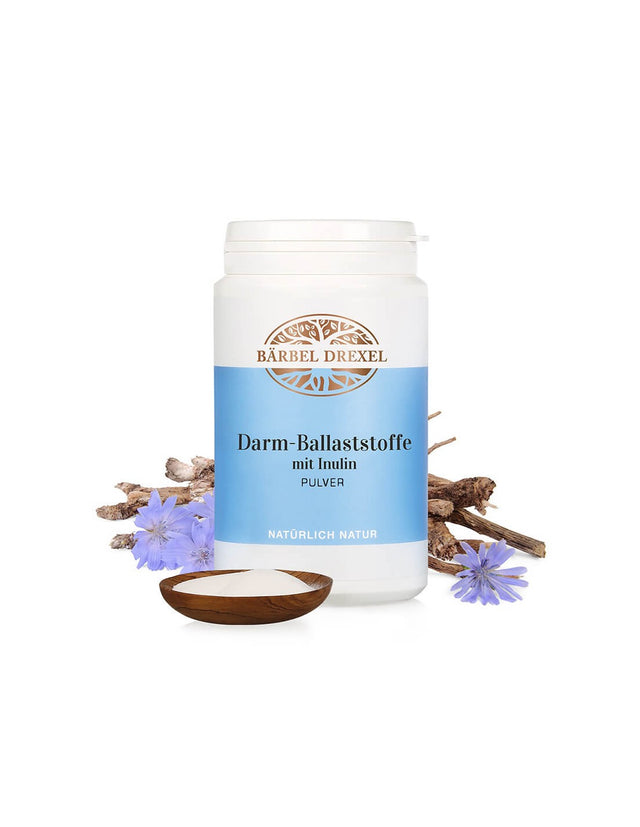 Darm-Ballaststoffe mit Inulin Pulver / Fibers from chicory root, 180 g Bärbel Drexel - Nutra Best Europe