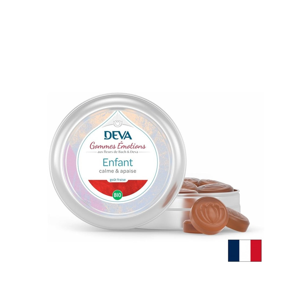 Chewing herbal candies "Emotional Children" according to the method of Dr. Bach, 45 g - Nutra Best Europe