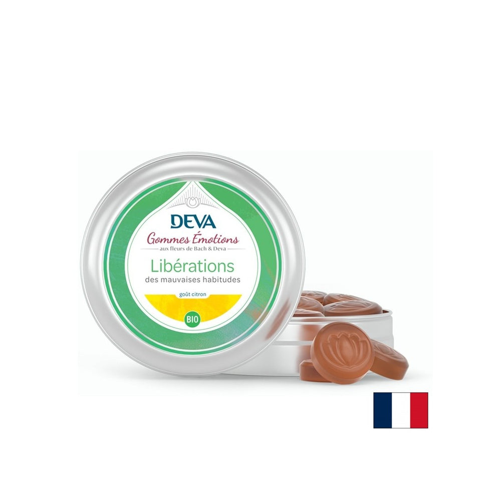 Chewing herbal candies for getting rid of bad habits, according to the method of Dr. Bach, 45 g - Nutra Best Europe