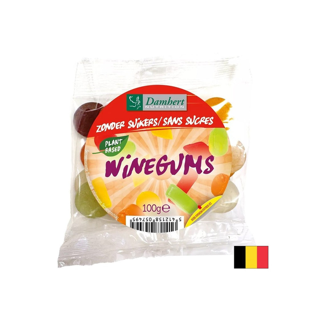 Chewy fruit candies (sugar-free), 100 g - Nutra Best Europe