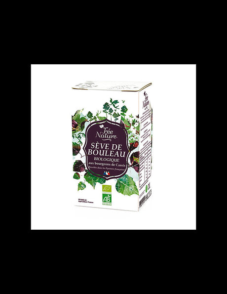 Organic Pyrenean birch juice & blackcurrant juice - Detoxification, immunity and heart health, 2 liters - Nutra Best Europe