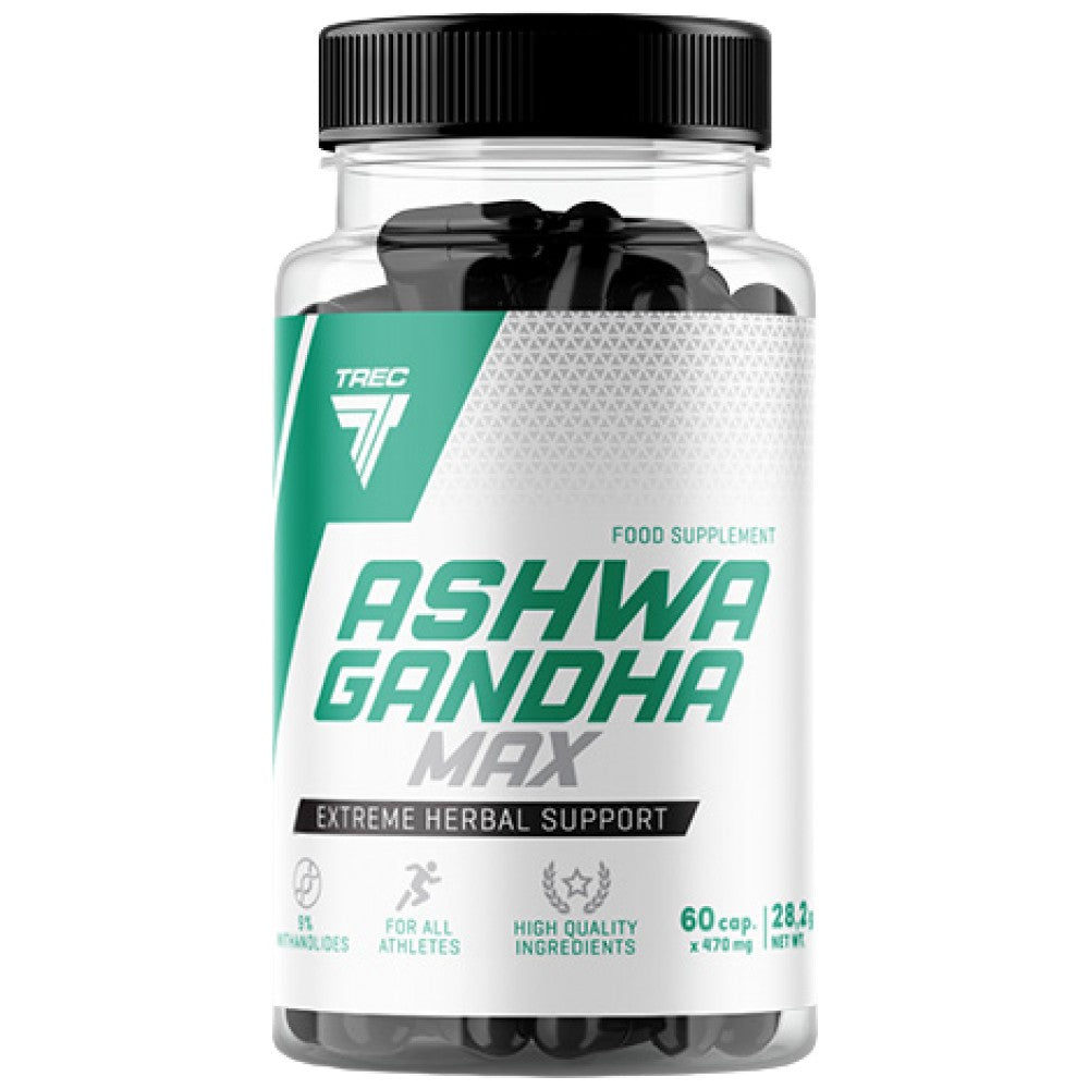 Ashwagandha Max 335 mg - 60 capsules - Nutra Best Europe