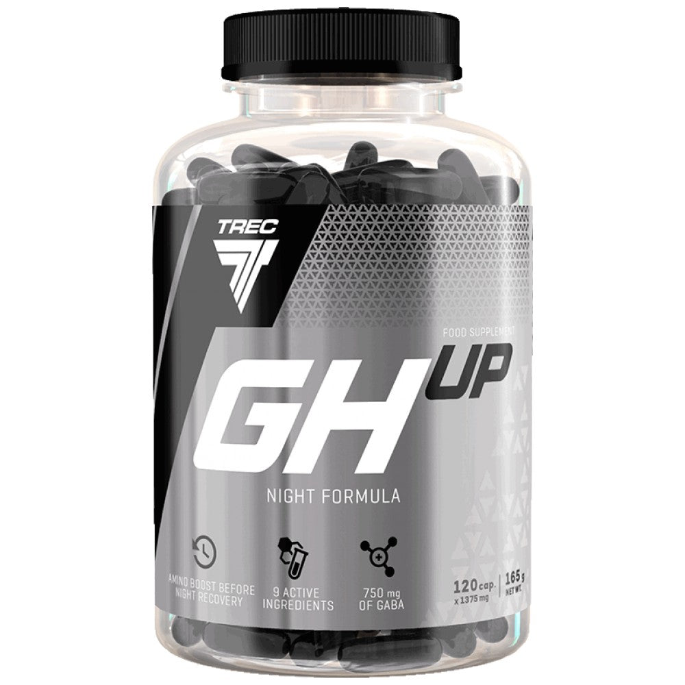 GH UP | Growth Hormone Night Formula - 120 capsules - Nutra Best Europe