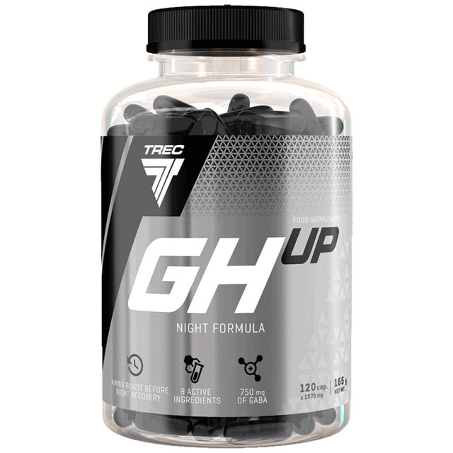 GH UP | Growth Hormone Night Formula - 120 capsules - Nutra Best Europe