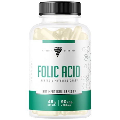 Folic Acid 400 mcg - 90 capsules - Nutra Best Europe