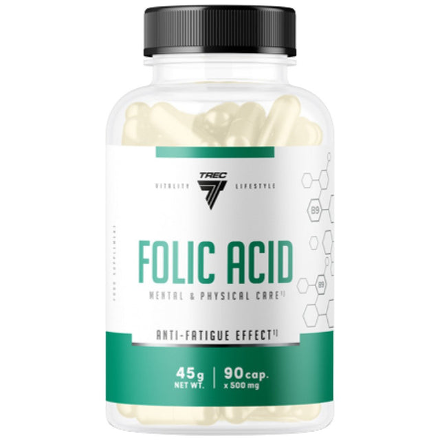 Folic Acid 400 mcg - 90 capsules - Nutra Best Europe