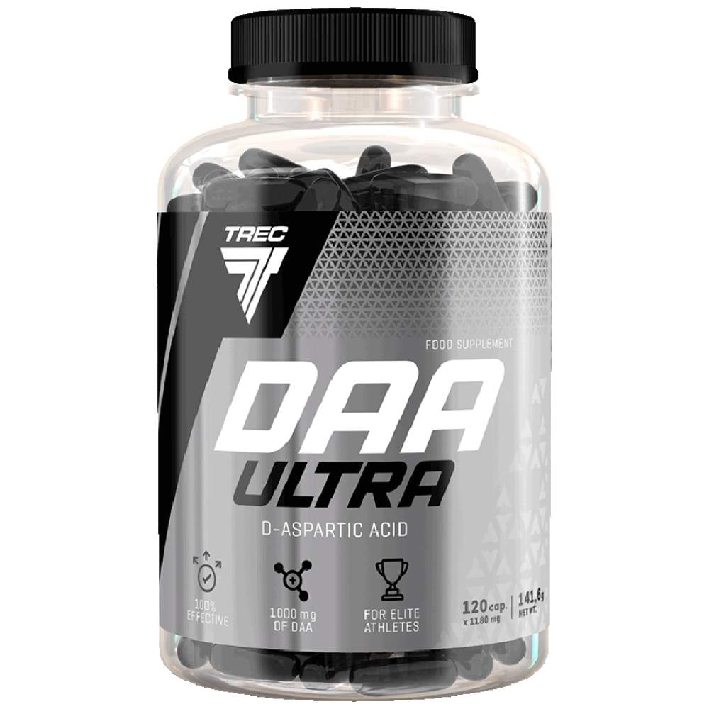DAA Ultra | D-Aspartic Acid Caps - 120 capsules - Nutra Best Europe