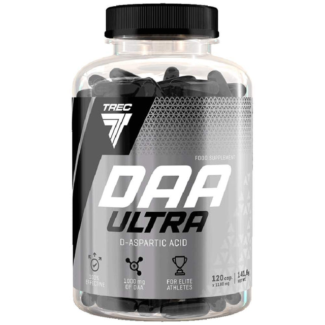 DAA Ultra | D-Aspartic Acid Caps - 120 capsules - Nutra Best Europe
