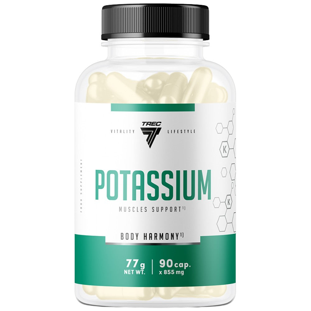 Potassium 400 mg - 90 capsules - Nutra Best Europe