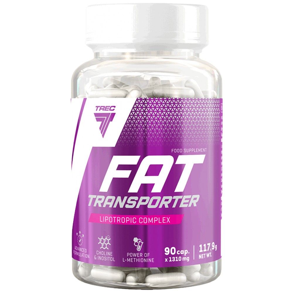 Fat Transporter | Lipotropic Fat Burner - 180 capsules - Nutra Best Europe
