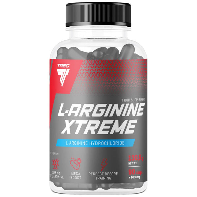L-Arginine Xtreme 1220 mg - 90 capsules - Nutra Best Europe