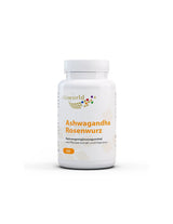 Depression and anxiety - Ashwagandha + Golden root and vitamin B1 and B5, 60 capsules - Nutra Best Europe