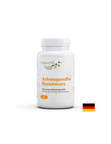 Depression and anxiety - Ashwagandha + Golden root and vitamin B1 and B5, 60 capsules - Nutra Best Europe