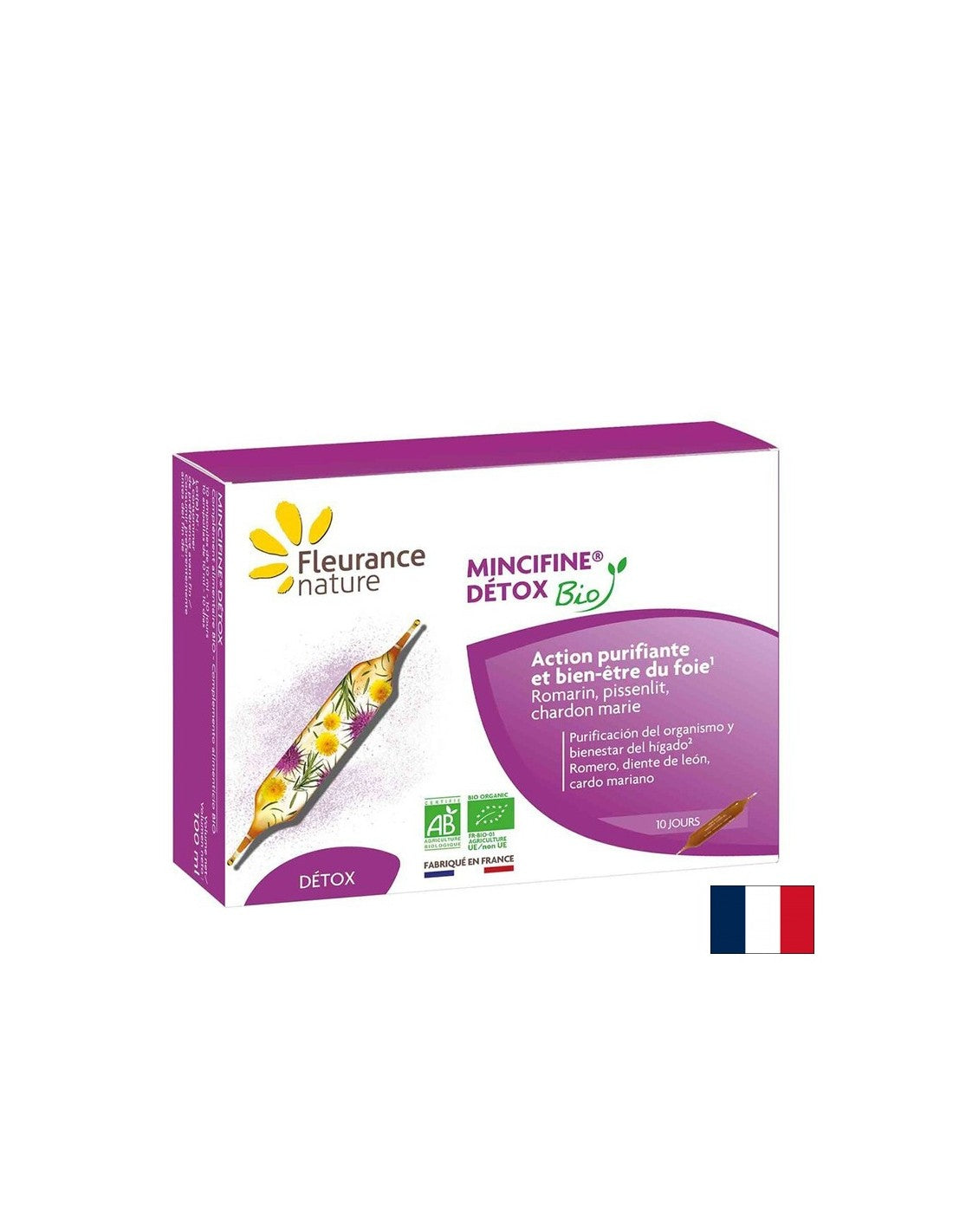 Detox Formula Mincifine®, 10 drinking ampoules - Nutra Best Europe