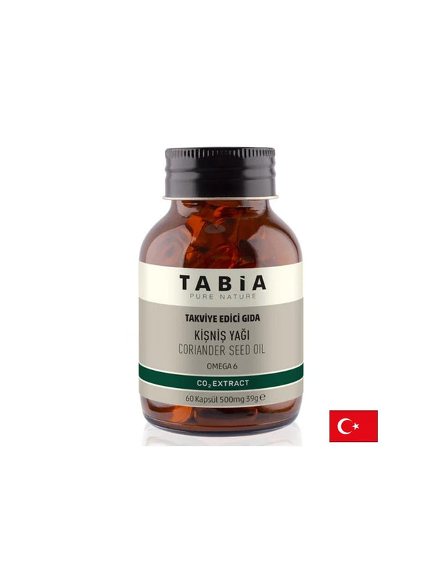 Detox and good digestion - Coriander seed oil (source of omega-6), 500 mg x 60 softgel capsules - Nutra Best Europe