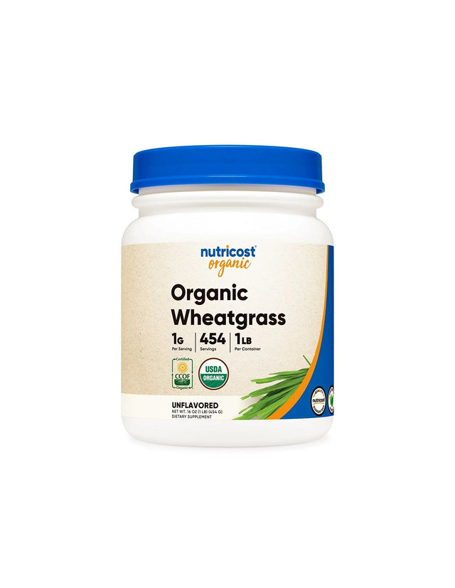 Detox - Wheatgrass Organic, 454 g powder - Nutra Best Europe