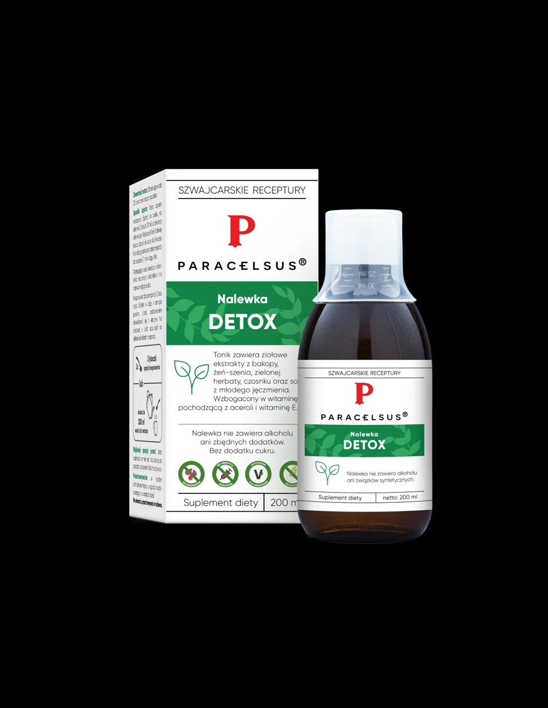 Detox tincture Paracelsus, 200 ml - Nutra Best Europe