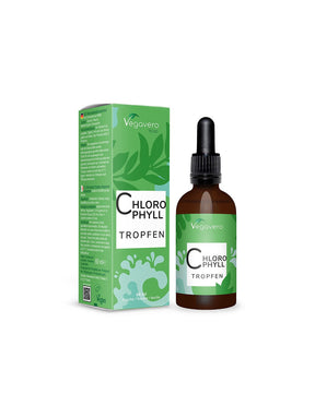 Detoxification, natural deodorant - Chlorophyll, drops, 60 ml - Nutra Best Europe