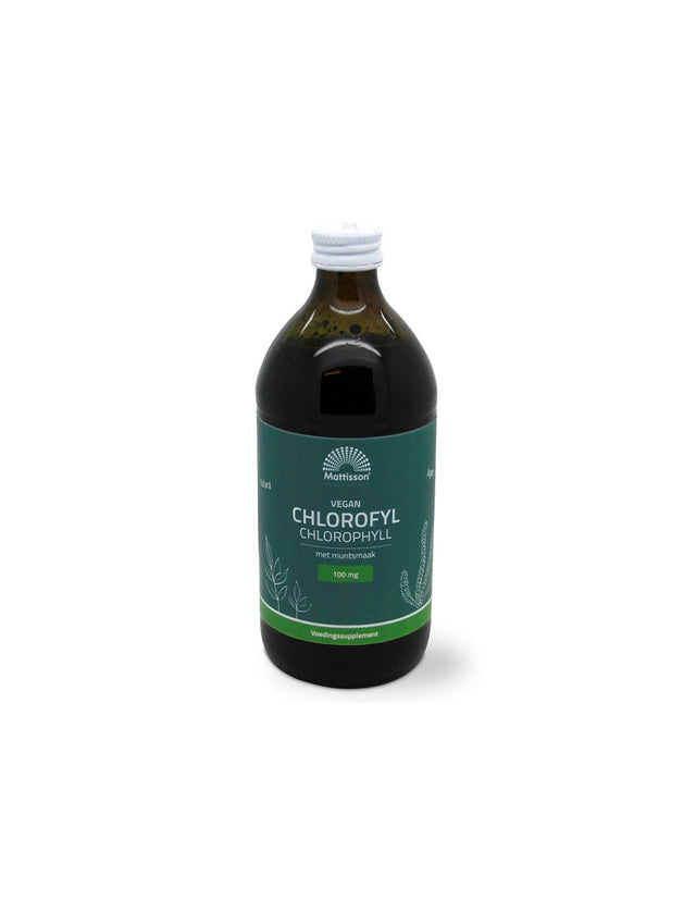 Detoxification - Chlorophyll, 100 mg x 500 ml, mint flavored - Nutra Best Europe