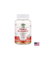 Children's formula for stimulating brain activity - Kids Brain Builder, 60 gel tablets - Nutra Best Europe