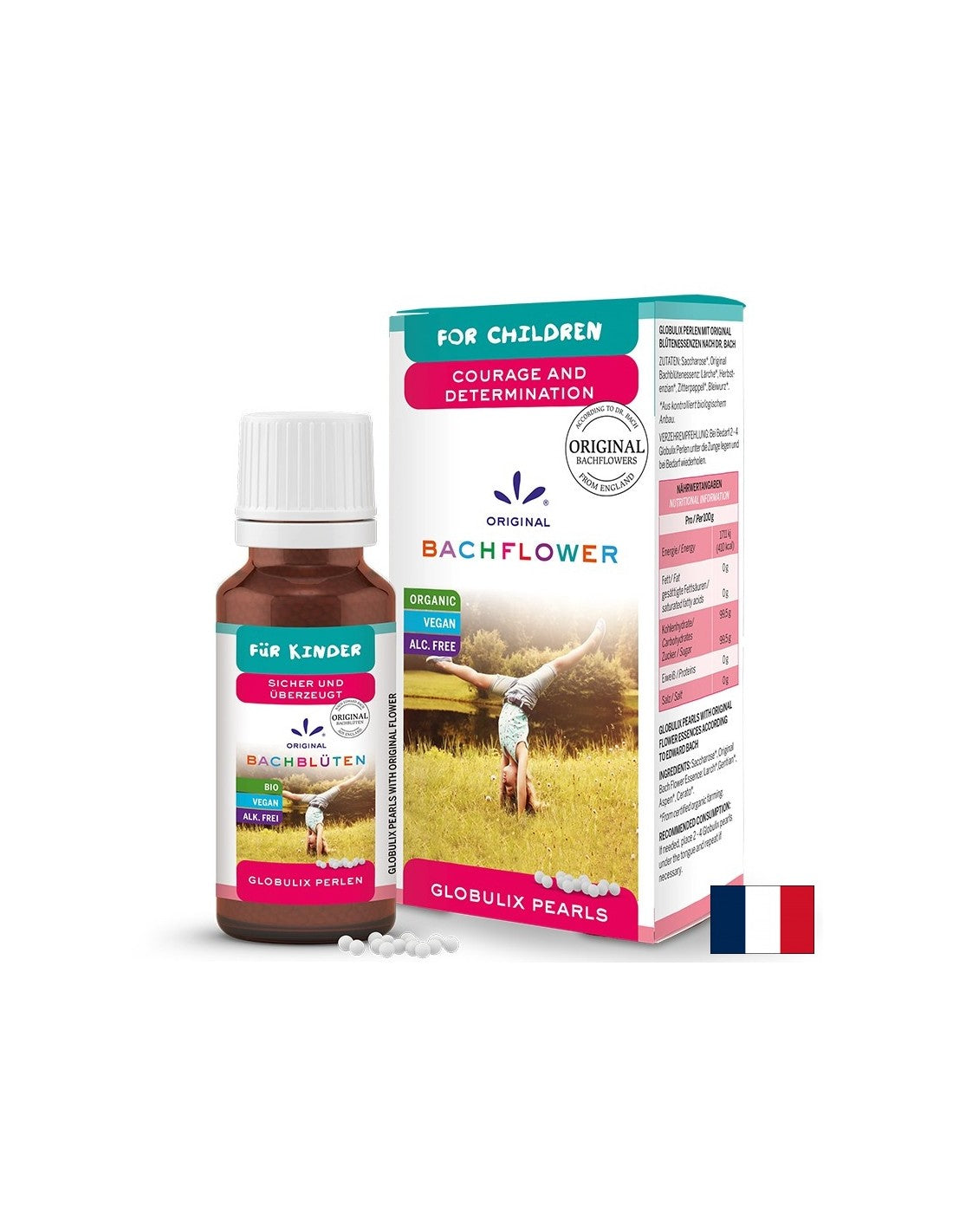 Calming the Nervous System in Children - Dr. Bach's Flower Essences, Pearls, 20 g - Nutra Best Europe