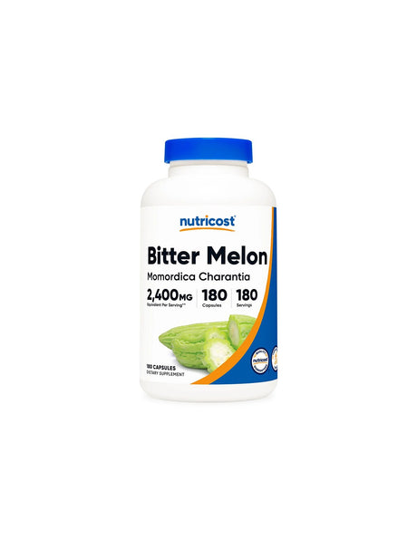 Diabetes - Bitter Melon - Momordica, 180 capsules Nutricost - Nutra Best Europe