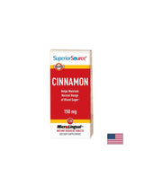 Diabetes and Blood Sugar - Cinnamon, 120 Sublingual Tablets Superior Source - Nutra Best Europe