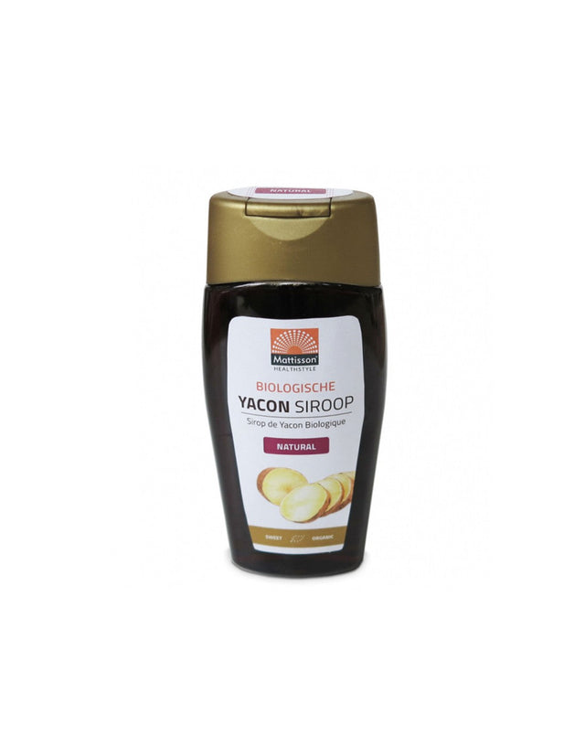 Diabetes and blood sugar - BIO Yakon syrup, 250 ml Mattisson Healthstyle - Nutra Best Europe