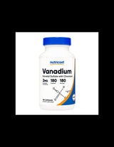 Diabetes Cardiovascular - Vanadium Plus Chromium Nutricost 180 Capsules - Nutra Best Europe