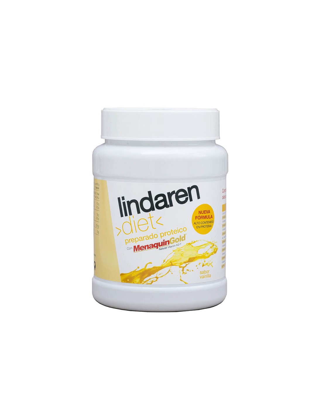 For exhausting weight loss diets - Lindaren - dietary formula with protein, vitamins and calcium - Powder, 225 g, vanilla flavor - Nutra Best Europe
