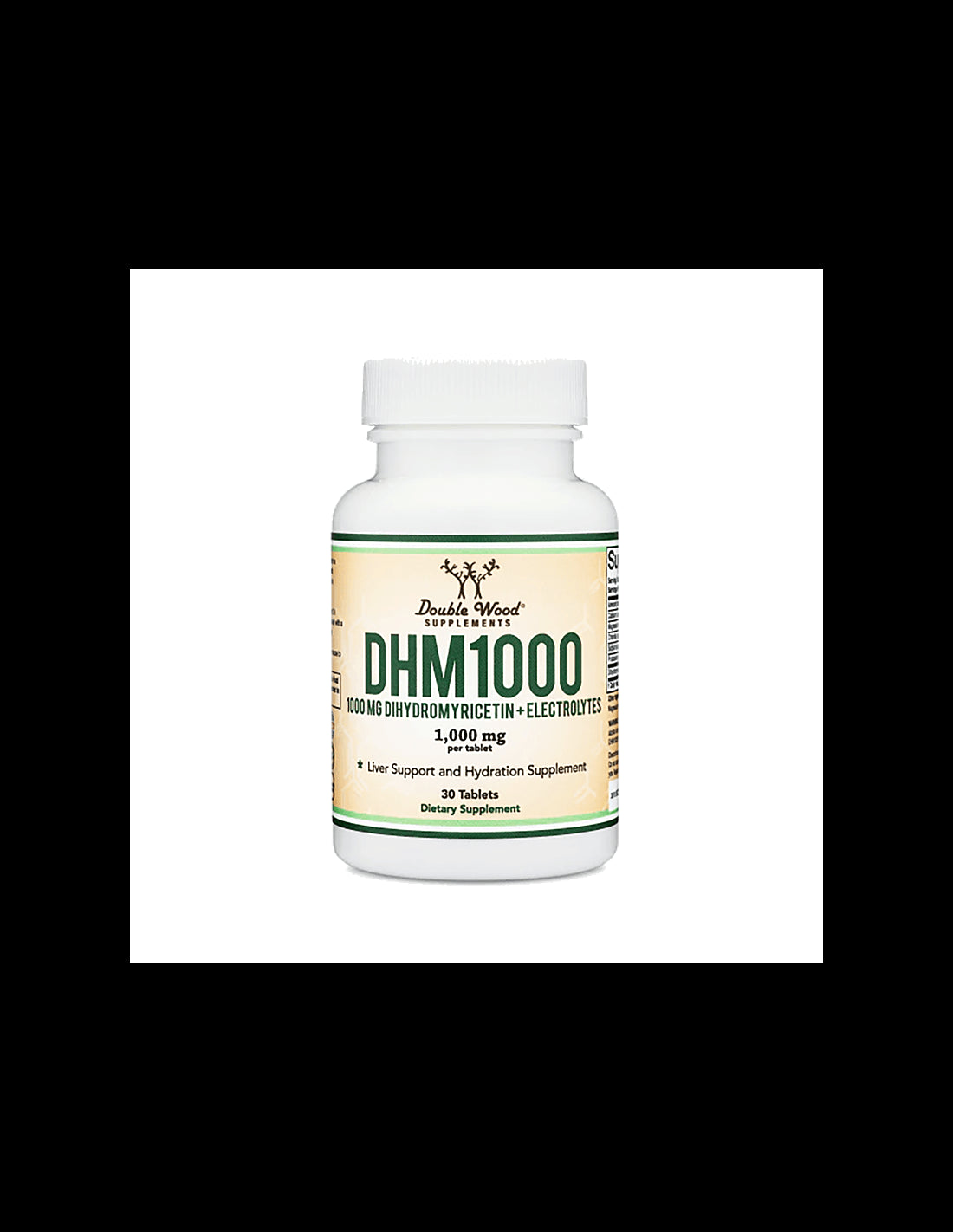 Dihydromyricetin + Electrolytes/ Dihydromyricetin + electrolytes, 30 tablets Double Wood - Nutra Best Europe