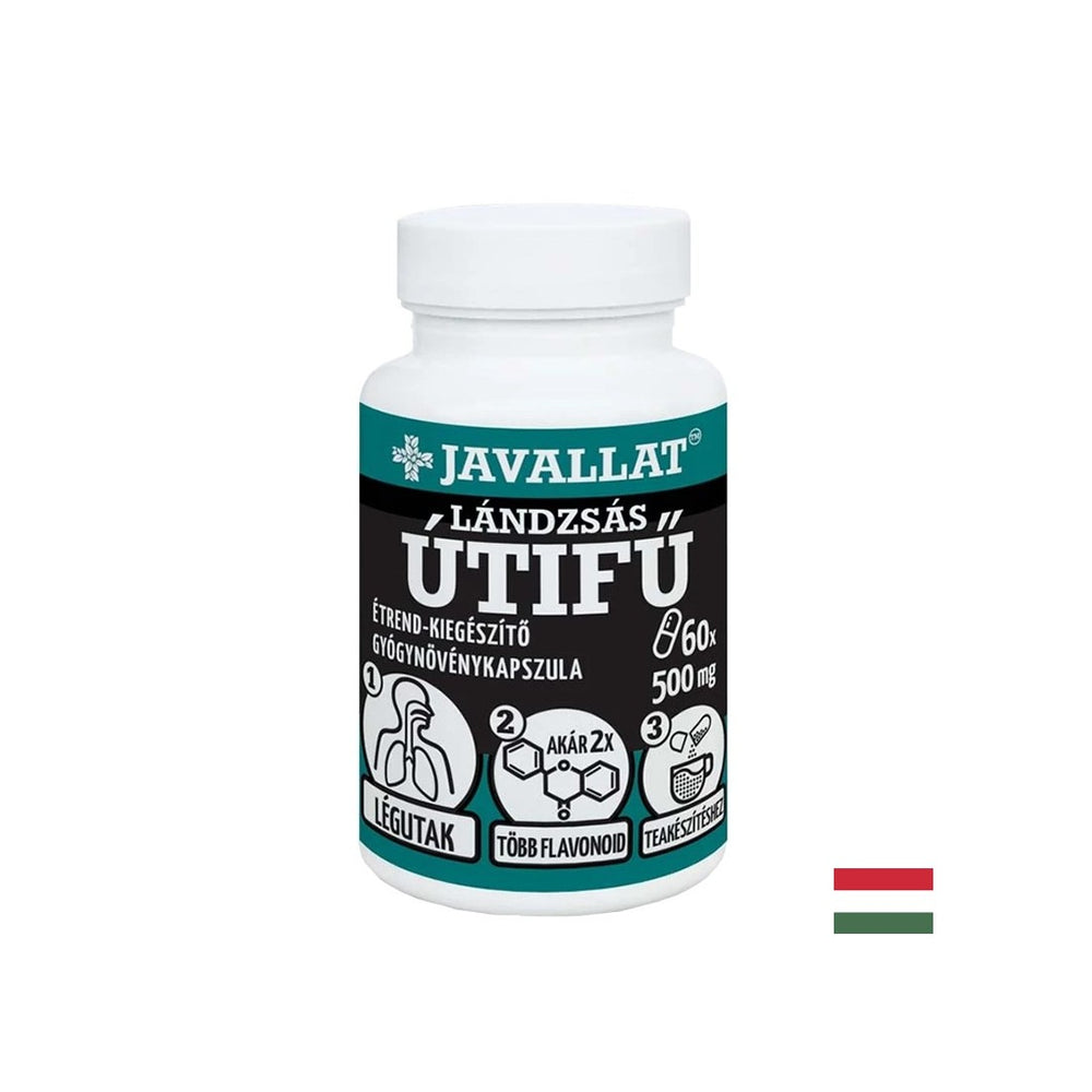 Respiratory system - Narrow-leaf plantain, 500 mg x 60 capsules - Nutra Best Europe