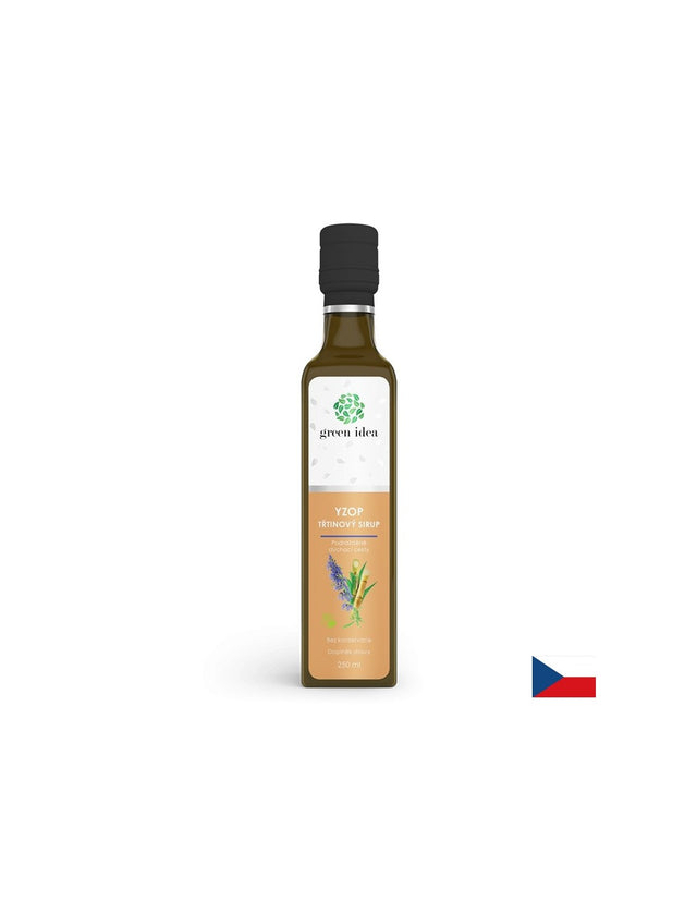 Respiratory system - Cane syrup with hyssop and hibiscus, 250 ml - Nutra Best Europe