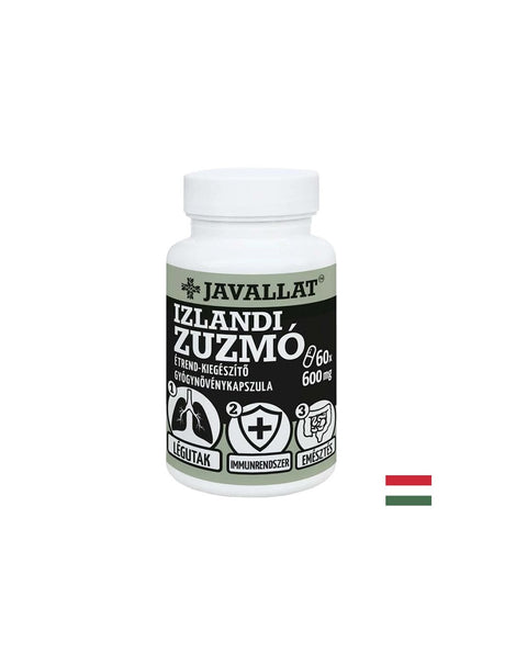 Respiratory tract and immunity - Icelandic lichen, 60 capsules - Nutra Best Europe